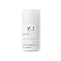 Producto antitranspirante de 50 ml del SPIRIAL Roll-on en un fondo blanco