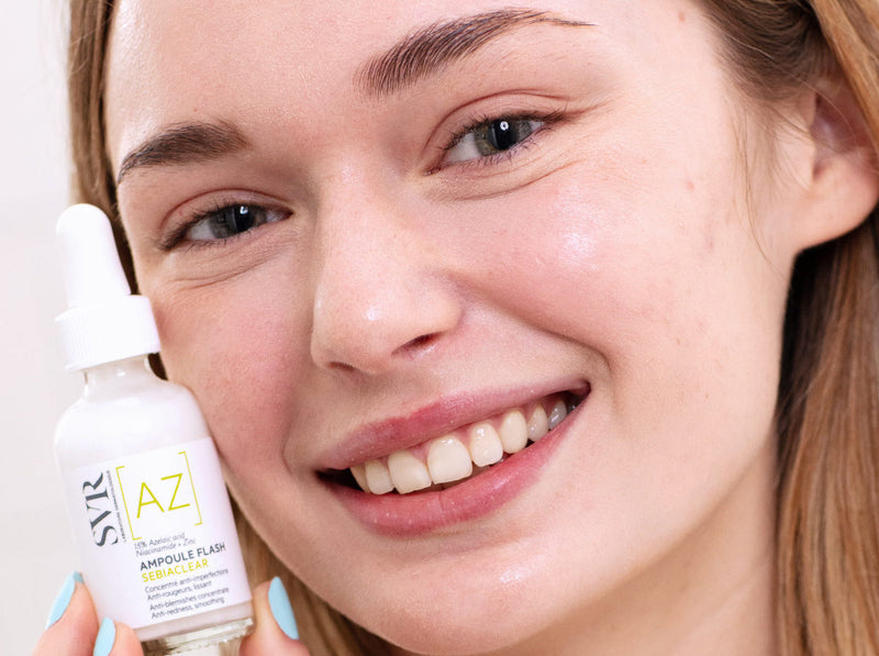 ¿Piel con imperfecciones? Estas 3 razones te harán amar el ácido salicílico de Sebiaclear Ampoule Flash de SVR