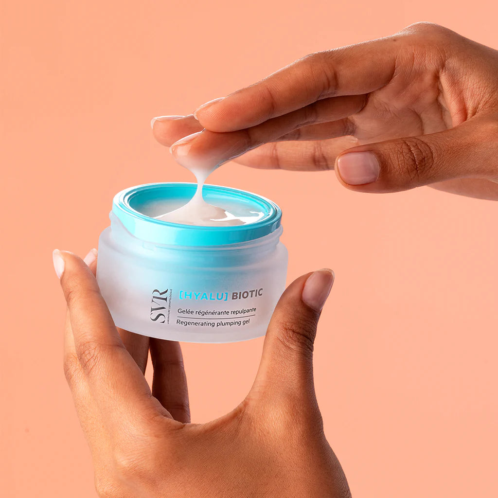 Rutina Hidratada y Luminosa: [HYALU] Biotic + [C] Ampoule + Sun Secure Blur