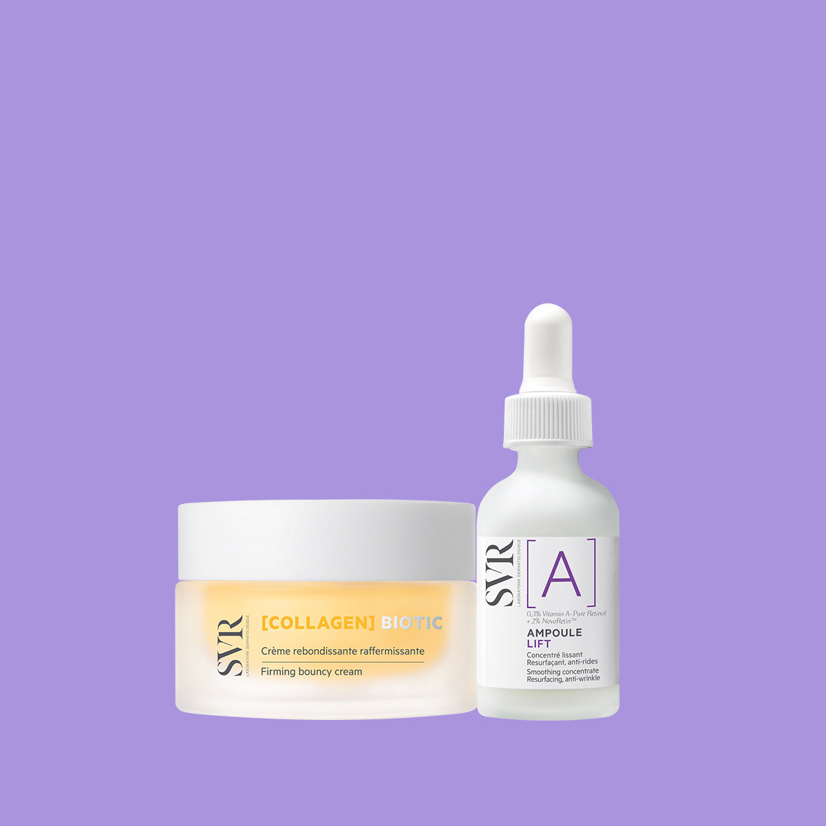 RUTINA:  Piel Firme y Uniforme: [Collagen] Biotic + Ampoule [A] Lift